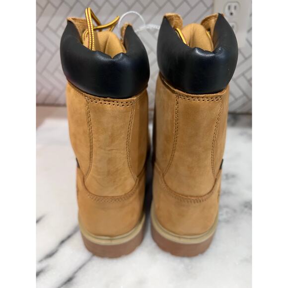Timberland PRO 26011 Waterproof Soft Toe Work Boots Men’s 15M Wheat A74160 main image 4